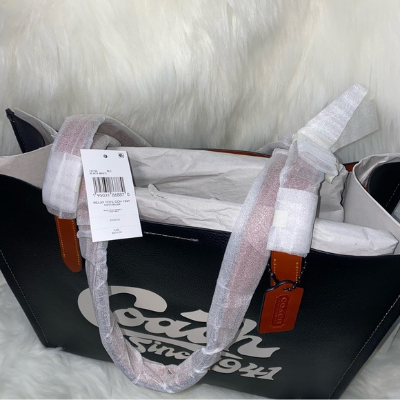 Coach leather XL Tote bag New - Picture 2 of 15